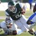 Eastern Michigan quarter back Alex Gillett runs the ball. Angela J. Cesere | AnnArbor.com