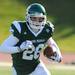 Eastern Michigan wide receiver Corey Welch runs the ball down the field. Angela J. Cesere | AnnArbor.com