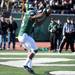 Eastern Michigan junior tight-end Garrett Hoskins catches a touchdown in the end zone to bring the score to 9 - 0.  Angela J. Cesere | AnnArbor.com