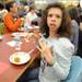 15-year-old Huron special education student Lauren White poses for a photo during the Fall Feast. AnnArbor.com | Angela J. Cesere