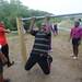 Hikone resident William Atkins, age 11, does a pull-up at a fitness station.  Angela J. Cesere | AnnArbor.com 