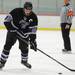 Pioneer defenseman Eric Domino looks for a pass. Angela J. Cesere | AnnArbor.com
