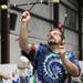 Taylor, Mich. resident Gideon Rexford practices stick juggling during the Ann Arbor Juggling Arts Festival. Angela J. Cesere | AnnArbor.com