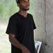 Ann Arbor resident Spencer Saxton helped DJ the 18th annual Juneteenth celebration at Wheeler Park. Angela J. Cesere | AnnArbor.com