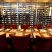 The dining area of Melange, which includes a large display of available wines. Angela J. Cesere | AnnArbor.com
