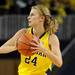  Michigan guard Jenny Ryan looks for a pass. Angela J. Cesere | AnnArbor.com