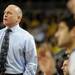 Penn State head coach Patrick Chambers watches the game. Angela J. Cesere | AnnArbor.com