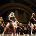 The women's water polo team dances to a medley of songs. Angela J. Cesere | AnnArbor.com
