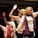 The women's swim team makes fun of Minnesota weather while dancing to "Ice Ice Baby" .Angela J. Cesere | AnnArbor.com
