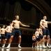 The men's lacrosse team performed a coordinated dance number. Angela J. Cesere | AnnArbor.com