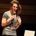 The women's soccer team performed a skit making fun of other Big Ten teams for their performance. Angela J. Cesere | AnnArbor.com