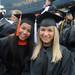 University of Michigan students Breanna Taylor, right, and Amanda Vo pose for a photo before the University of Michigan commencement ceremony. Angela J. Cesere | AnnArbor.com