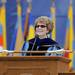 University of Michigan President Mary Sue Coleman speaks during commencement. Angela J. Cesere | AnnArbor.com