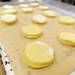 Paczki dough laid out on a cookie sheet. Angela J. Cesere | AnnArbor.com