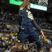 Michigan forward Jordan Morgan makes a slam dunk in the second half of the game versus Oakland Saturday. Angela J. Cesere | AnnArbor.com
