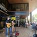People gathered on the patio outside of AnnArbor.com to listen to the music of The Potter's Field. Angela J. Cesere | AnnArbor.com 
