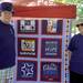 Jim and Mary Ellen Dolan stand next to a quilt made by their daughter from Jim's past Relay for Life purple cancer survivor t-shirts. This marks the 7th year Jim has participated in Relay for Life as a cancer survivor. Angela J. Cesere | AnnArbor.com
