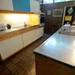 Stainless steel countertops in the kitchen of the home designed by architect Robert Metcalf. Angela J. Cesere | AnnArbor.com