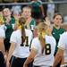 Michigan players shake hands with EMU after defeating them 10-2 after the fifth inning mercy rule rook effect. Angela J. Cesere | AnnArbor.com
