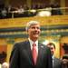 Michigan Governor Rick Snyder walks into the House floor to applause to deliver the State of the State address Wednesday evening. Angela J. Cesere