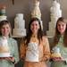 Heather Anne Leavitt, center, owner of Sweet Heather Anne, stands with cake artist Claudia Kimble, left, and business manager Rachel Brandell Mayers inside their new location on North Main Street in Ann Arbor. Angela J. Cesere | AnnArbor.com
