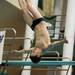 Saline's Sam Blair competes boys 1 meter diving championship round at the MHSAA swim and dive chapionships at Eastern Michigan University. Angela J. Cesere | AnnArbor.com
