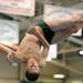 Saginaw Heritage High School's Nick Robinson competes boys 1 meter diving championship round at the MHSAA swim and dive chapionships at Eastern Michigan University in Ypsilanti, Mich. on March 10, 2011. Angela J. Cesere | AnnArbor.com
