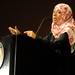 Yemeni Nobel Prize Winner Tawakkul Karman gave a speech on women and their role in the changing Middle East. Angela J. Cesere | AnnArbor.com