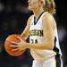 Michigan guard Jenny Ryan looks for a pass. Angela J. Cesere | AnnArbor.com
