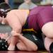 Dexter's Shawn Chamberlain pins Freeland's Jarred Pitts during the 285 lb weight class match. Angela J. Cesere