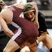 Manchester's Cody Render tries to gain the advantage of Cass City's Josh Jensen during the Div. 4, 171 lb weight class match during the MHSAA individual wrestling finals at the Palace of Auburn Hills. Angela J. Cesere | AnnArbor.com