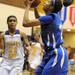 Ypsilanti Lincoln's Katelyn Morris takes a shot. Angela J. Cesere