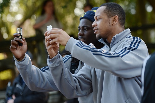 Images from University of Michigan football team pre-Outback Bowl ...