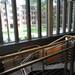 A wall of windows lets natural light flood in to a new atrium overlooking the courtyard at the University of Michigan's newly renovated East Quad dormitory. Melanie Maxwell | AnnArbor.com