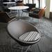 Modern furnishings, like the chairs in the lounge area near Keene Theater, were purchased as part of a $3.3 million furnishings budget for the renovations. Melanie Maxwell | AnnArbor.com