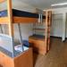 A double dorm room includes modular systems like these that are made up of a desk, dress and bed that can be turned into a loft. Melanie Maxwell | AnnArbor.com