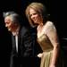 Soprano Renee Fleming and her pianist Hartmut Holl take bow after performing a set of songs at Hill Auditorium on Sunday afternoon. Melanie Maxwell I AnnArbor.com