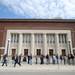 The line stretched out of the U-M Alumni Center, through Ingalls Mall, and all the way to Hill Auditorium Monday morning during the 2010 graduate commencement ticket pick-up day at the University of Michigan Alumni Center in Ann Arbor, Mich. Angela J. Cesere | AnnArbor.com
