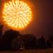 People gathered in Manchester's Carr Park on a rainy Wednesday evening to watch the annual fireworks show.
Courtney Sacco I AnnArbor.com 
