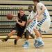 Dexter's Brandon Bellottie dribbles past two Skyline players as he tries to make a basket.
Courtney Sacco I AnnArbor.com 