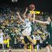 Wolverines Madison Ristovski jumps to make a shot during the first half of their game against the Spartans Saturday Feb. 16th.
Courtney Sacco I AnnArbor.com    