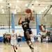 Huron's Ariel Bethea jumps to make a basket during the second half of their game against Skyline.
Courtney Sacco I AnnArbor.com 