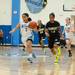 Skyline's Mea Morris drives the ball down court during first half of their game against Huron Tuesday night.
Courtney Sacco I AnnArbor.com  
