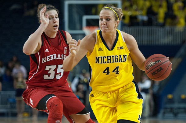 Images from the Michigan women's basketball team's 57-39 loss to No. 24 ...