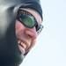 A member of the dive team looks down in to one of the two pools before the start of the Polar Plunge at Michigan Stadium.
Courtney Sacco I AnnArbor.com