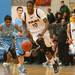 The Phoenix's Jaylen Johnson drives the ball up the court during the fist half of the Class A district semifinals at Skyline High School Wednesday Mar. 6th.
Courtney Sacco I AnnArbor.com   