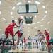 Ypsilanti's Lavonte Davis jumps to make a rebound during first half of the regional semifinal game against Canton at Huron High School March 11.
Courtney Sacco I AnnArbor.com  