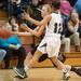 Dexter's Riley MCDonald drives the ball up court against Heritage's Aubree Snow during second half of the state quarterfinals game at Davison High School Tuesday, Mar. 13th.
Courtney Sacco I AnnArbor.com  