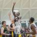 Ypsilanti's Jayen Johnson jumps to make a basket against South Lyon during the second quarter of the Class A regional finales at Huron High School Wednesday, Mar.13th.Courtney Sacco I AnnArbor.com 