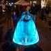 Rebecca Ma poses in side a light-up vehicle during Foolmoon in downtown Ann Arbor Friday, April 5.
Courtney Sacco I AnnArbor.com  